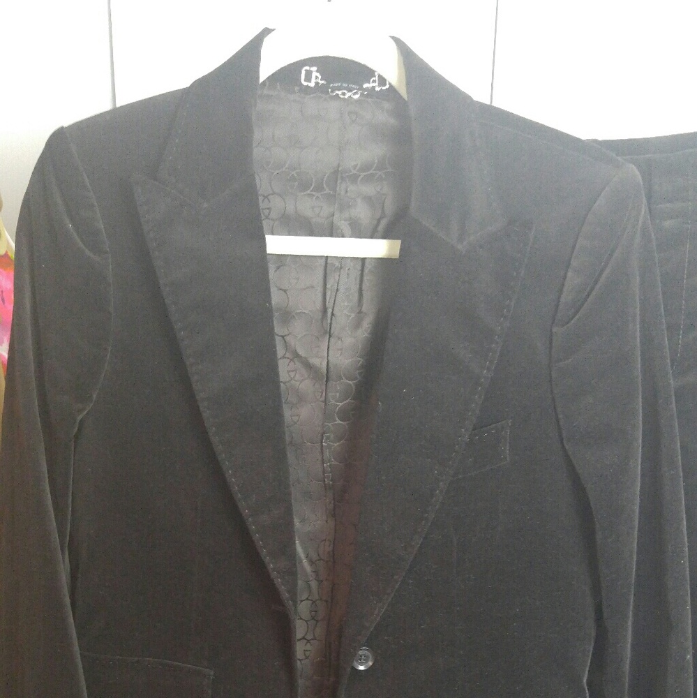 Gucci Velveteen Suit